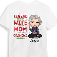 Personalized Legend Mom Grandma Shirt - Hoodie - Sweatshirt 28543 thumb 1