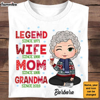 Personalized Legend Mom Grandma Shirt - Hoodie - Sweatshirt 28543 thumb 1