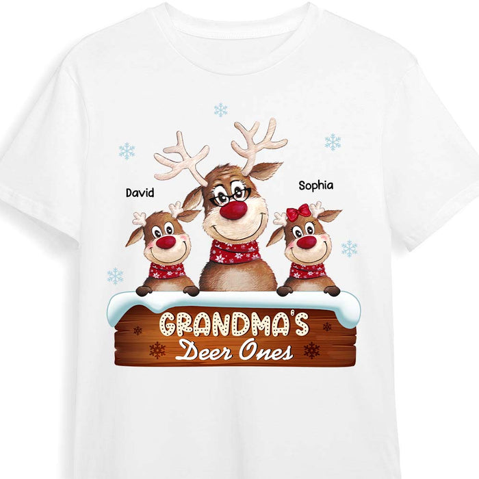 Personalized Grandma's Deer Ones Shirt - Hoodie - Sweatshirt 28547 1