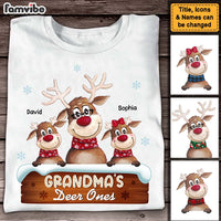 Personalized Grandma's Deer Ones Shirt - Hoodie - Sweatshirt 28547 thumb 1