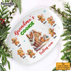 Personalized Christmas Gift For Grandma Cookie Gingerbread Plate 28549 1