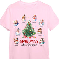 Personalized Christmas Gifts Grandma's Little Snowmen Shirt - Hoodie - Sweatshirt 28550 thumb 1