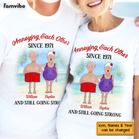 Personalized Gift For Old Couple Annoying Each Other Couple T Shirt 28556 thumb 1