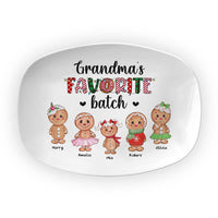 Personalized Christmas Gifts Grandma's Favorite Batch Plate 28557 thumb 1