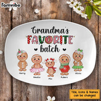 Personalized Christmas Gifts Grandma's Favorite Batch Plate 28557 thumb 1