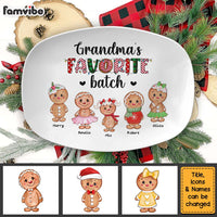 Personalized Christmas Gifts Grandma's Favorite Batch Plate 28557 thumb 1