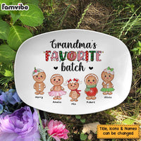 Personalized Christmas Gifts Grandma's Favorite Batch Plate 28557 thumb 1