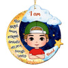 Personalized Gift For Grandson I Am Kind Moon Ornament 28558 1