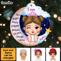 Personalized Gift For Grandson I Am Kind Moon Ornament 28558 thumb 1