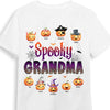 Personalized Halloween Gift Spooky Grandma Pumpkin Shirt - Hoodie - Sweatshirt 28563 1