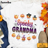 Personalized Halloween Gift Spooky Grandma Pumpkin Shirt - Hoodie - Sweatshirt 28563 1