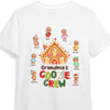 Personalized Christmas Gift For Grandma Gingerbread Cookie Crew Shirt - Hoodie - Sweatshirt 28565 1