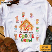 Personalized Christmas Gift For Grandma Gingerbread Cookie Crew Shirt - Hoodie - Sweatshirt 28565 thumb 1