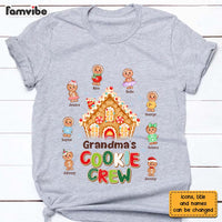 Personalized Christmas Gift For Grandma Gingerbread Cookie Crew Shirt - Hoodie - Sweatshirt 28565 thumb 1