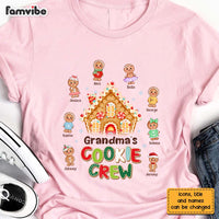 Personalized Christmas Gift For Grandma Gingerbread Cookie Crew Shirt - Hoodie - Sweatshirt 28565 thumb 1