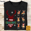 Personalized Christmas Gift For Grandpa Reindeer Belongs To Shirt - Hoodie - Sweatshirt 28567 1