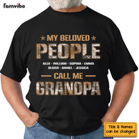 Personalized My Beloved People Call Me Papa Shirt - Hoodie - Sweatshirt 28580 thumb 1