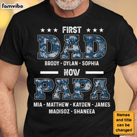 Personalized First Dad Now Papa Shirt - Hoodie - Sweatshirt 28583 thumb 1
