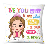 Personalized Gift For Granddaughter Be You Affirmations Pillow 28584 thumb 1
