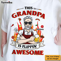 Personalized Gift For Grandpa Flippin Awesome Man Shirt - Hoodie - Sweatshirt 28588 thumb 1