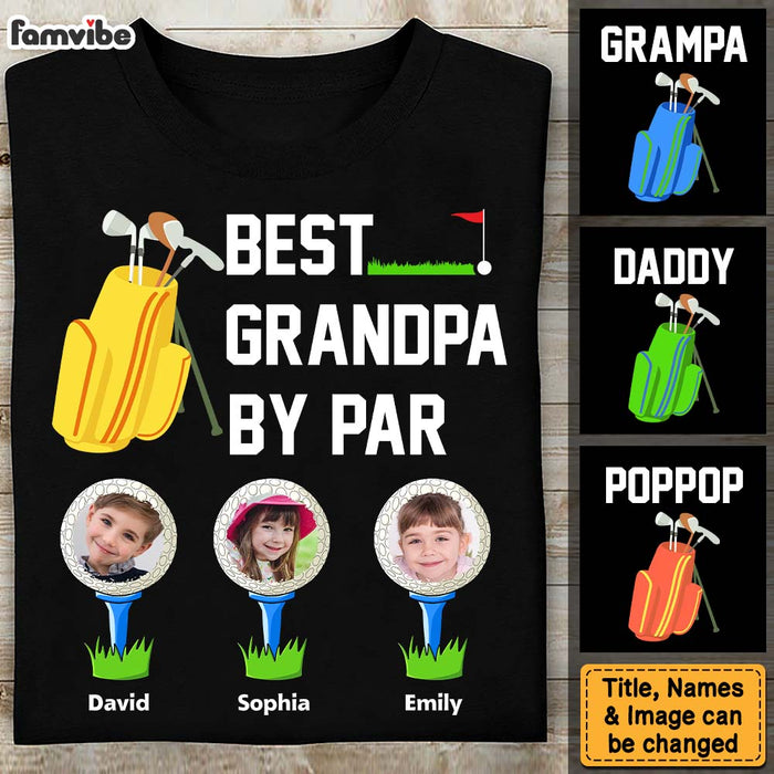 Personalized Gift For Grandpa By Par Golfing Golf Shirt - Hoodie - Sweatshirt 28595 1