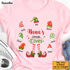 Personalized Christmas Gift For Grandma Little Elves Shirt - Hoodie - Sweatshirt 28598 1