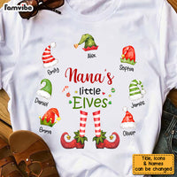 Personalized Christmas Gift For Grandma Little Elves Shirt - Hoodie - Sweatshirt 28598 thumb 1