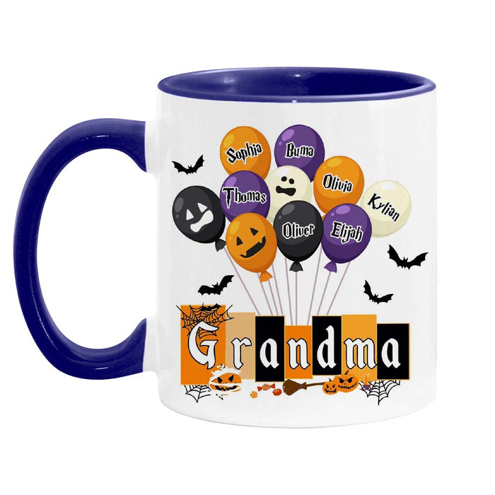 Personalized Halloween Grandma Balloon Mug 28602 1