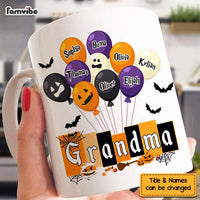 Personalized Halloween Grandma Balloon Mug 28602 thumb 1