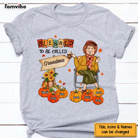 Personalized Blessed To Be Called Grandma Fall Gift For Grandma Shirt - Hoodie - Sweatshirt 28603 thumb 1