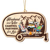 Personalized Gift For Old Couple Camping Partners For Life Ornament 28609 1