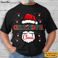 Personalized Grandpa Claus Shirt - Hoodie - Sweatshirt 28611 thumb 1