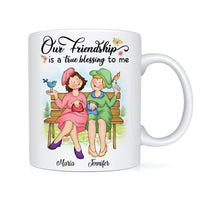 Personalized Gift For Old Friends True Blessing To Me Mug 28615 thumb 1