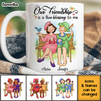 Personalized Gift For Old Friends True Blessing To Me Mug 28615 thumb 1