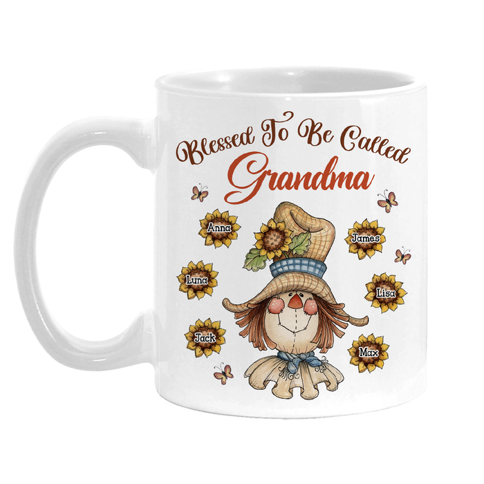 Personalized Gift For Grandma Blessed To Be Called Mug 28617 1