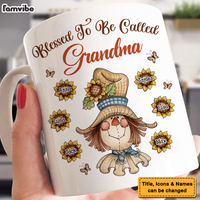 Personalized Gift For Grandma Blessed To Be Called Mug 28617 thumb 1