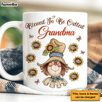 Personalized Gift For Grandma Blessed To Be Called Mug 28617 thumb 1