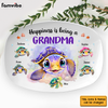 Personalized Gift For Nana Turtle Happiness Is Being A  Grandma Plate 28621 1