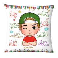 Personalized Gift For Grandson I Am Kind Pillow 28627 thumb 1