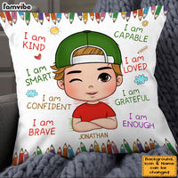 Personalized Gift For Grandson I Am Kind Pillow 28627 thumb 1