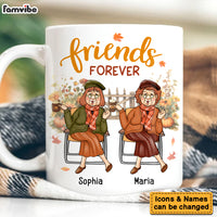 Personalized Gift For Senior Friends Forever Mug 28631 thumb 1