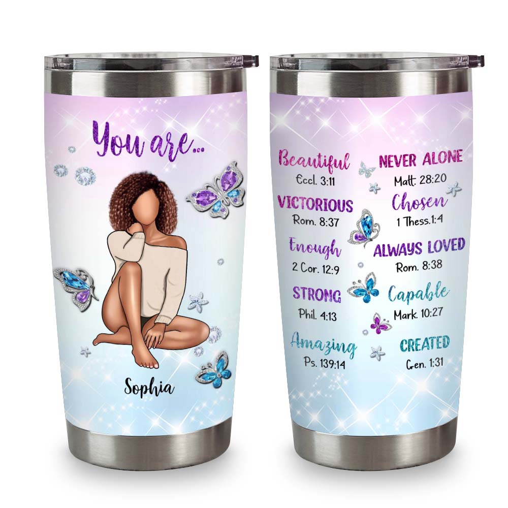 Personalized Gift For Daughter You Are Shining Steel Tumbler 28634 Primary Mockup