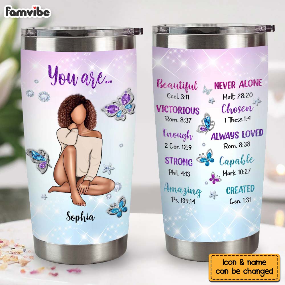 Personalized Gift For Daughter You Are Shining Steel Tumbler 28634 Primary Mockup