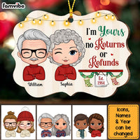 Personalized Christmas Gift For Couple I'm Yours Benelux Ornament 28646 thumb 1