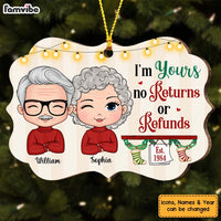 Personalized Christmas Gift For Couple I'm Yours Benelux Ornament 28646 thumb 1