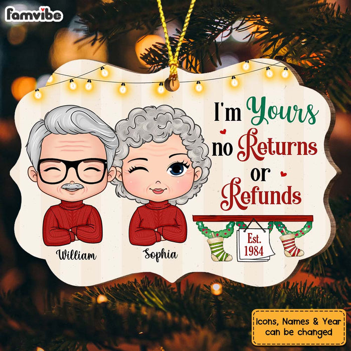 Personalized Christmas Gift For Couple I'm Yours Benelux Ornament 28646 1