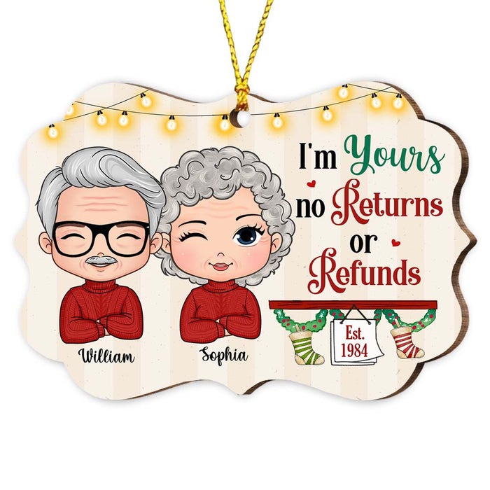 Personalized Christmas Gift For Couple I'm Yours Benelux Ornament 28646 1