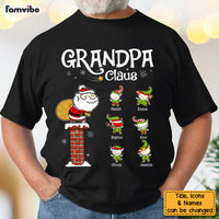 Personalized Gift For Grandpa Claus Christmas Shirt - Hoodie - Sweatshirt 28648 thumb 1