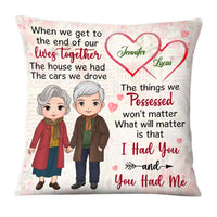 Personalized Gift For Old Couple I Had You And You Had Me Pillow 28649 thumb 1