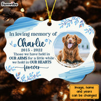 Personalized Dog Memorial Gift In Loving Memory Sympathy Benelux Ornament 28650 thumb 1